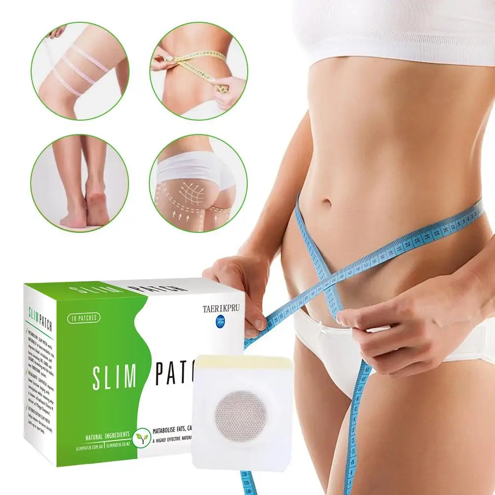 Fat Burning Slim Patch, Natural Magnetic Acupressure Navel Sticker, Appetite Control Shaping Patch, Portable Weight Loss Care