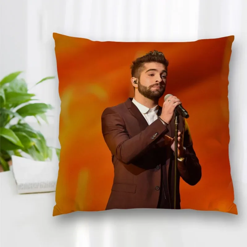 Hot Sale Custom Decorative Pillowcase Kendji Girac Square Zippered Pillow Cover Best Nice Gift 35X35cm 45x45cm