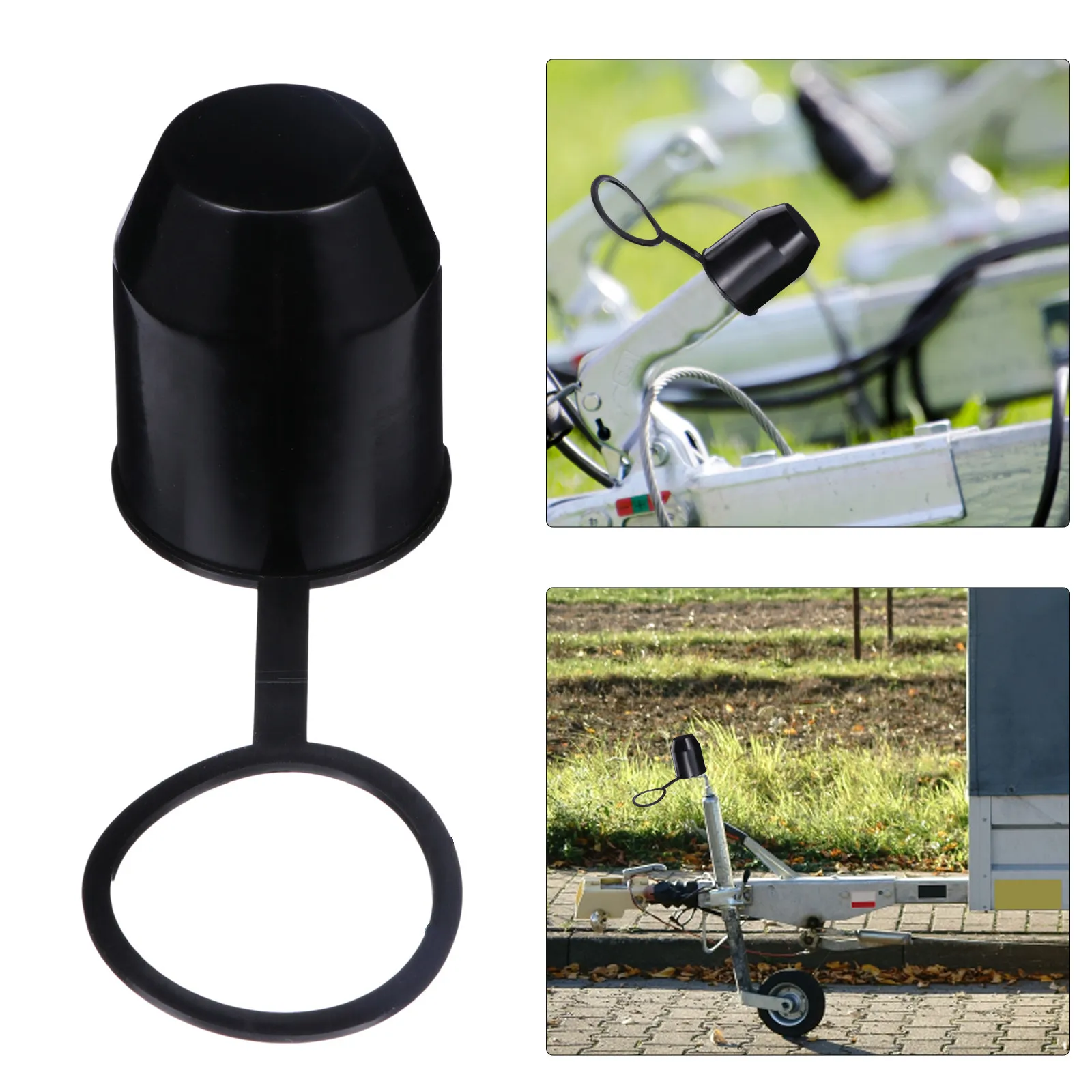 

2 шт. Защитные накладки на фаркоп, аксессуары для прицепов, заглушки для бампера, защита для кемперов