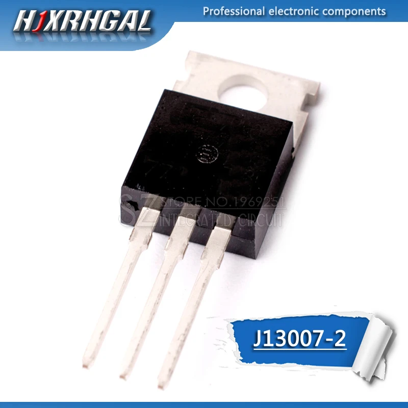 10pcs J13007-2 FJP13007 TO220 J13007 MJE13007 TO-220