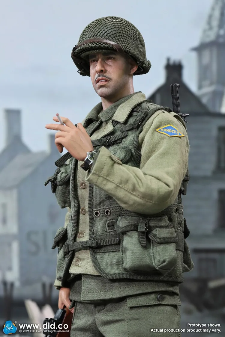 DID A80155 1/6 Collectible WWII Army Rangers Merry Adam Goldberg 12'' Male Soldier Action Figure Model Doll Full Set Toy