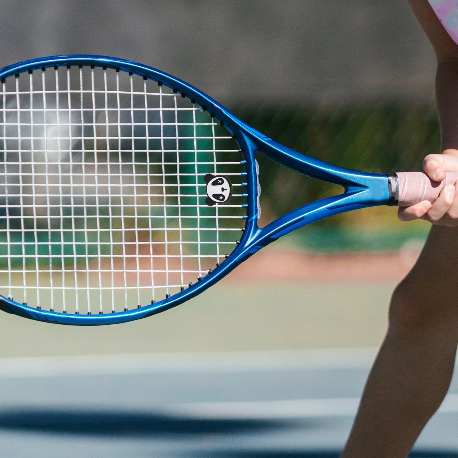 

5 шт. теннисная ракетка, гаситель вибрации в форме сердца, силиконовый амортизатор, креативный прочный аксессуар для ракетки, демпфер