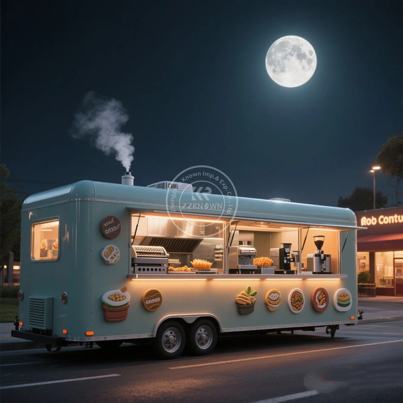 

Заводская цена, мобильная мини-тележка для мороженого, небольшой прицеп для фаст-фуда, полностью оборудованная машина для закусок, грузовик для продажи