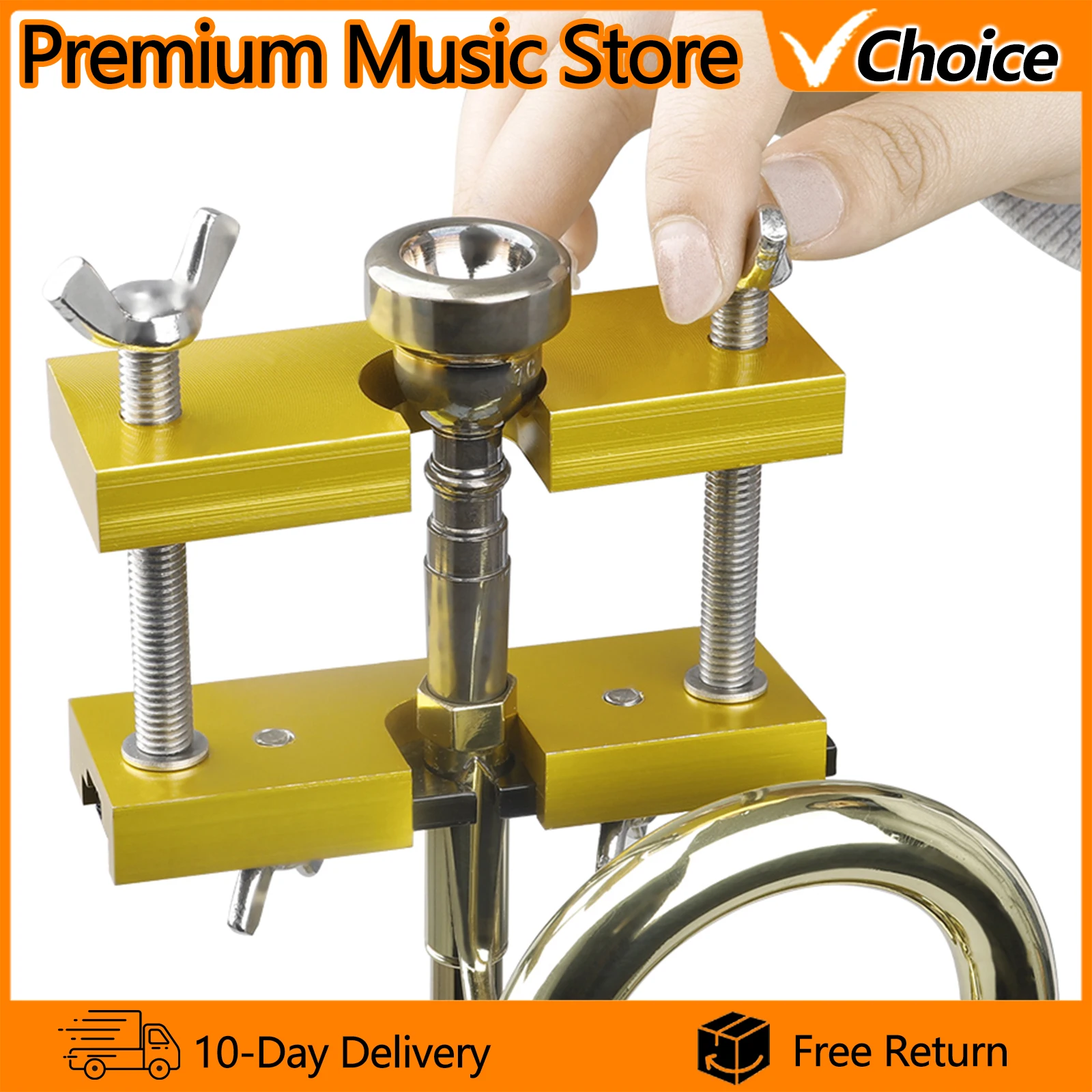Trompete Mundstück Puller Messing Blasinstrument Zubehör für Horn Trompete Posaune Euphonium Mund Remover Extractor Tools