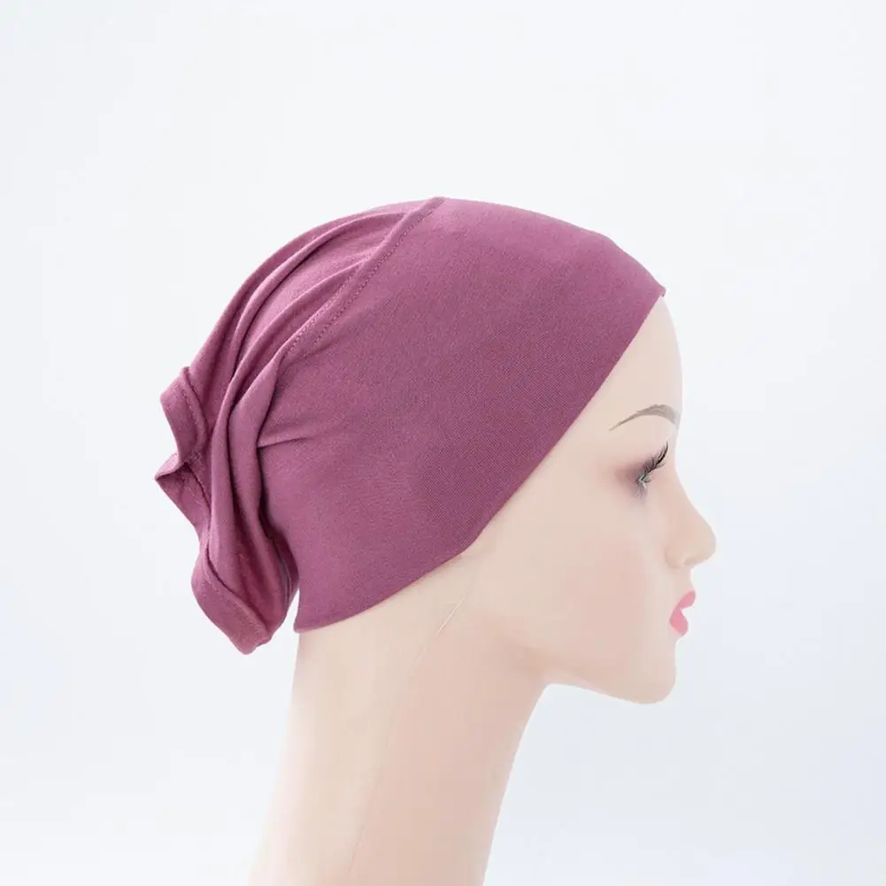 

Non-slip Women Head Covering Stylish Women's Modal Turban Hat for Outdoor Activities Lightweight Ethnic Top Hat with for Women