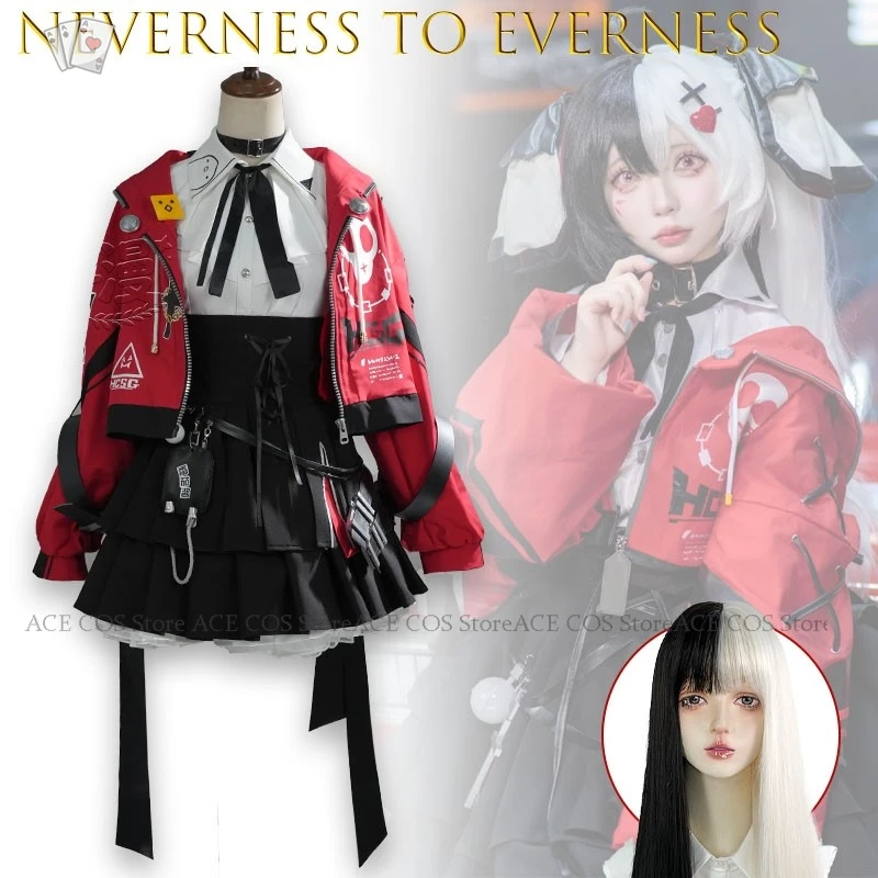 

ACE COS Store Neverness To Everness Requiem Cosplay Costume Anomaly Administration Ketchup Outfit Anime Game Character Suit Hall