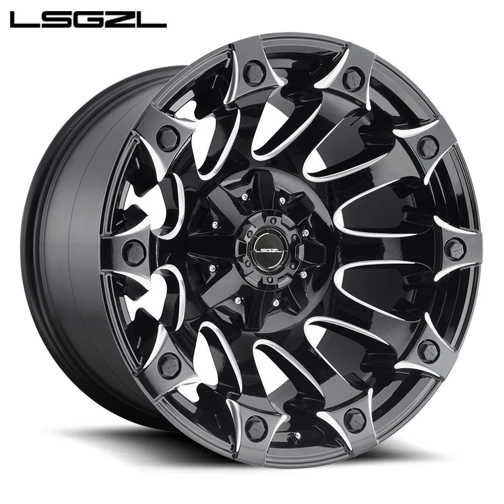 

LSGZL Concave Chrome Forged Aluminum Alloy Performance Wheels New Passenger Car Wheels 18 20 21 22 23 Sizes 5x130 5x120 6x139.7