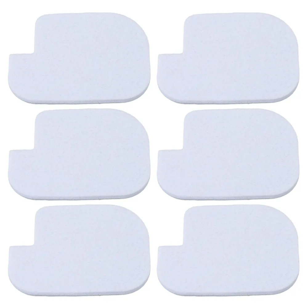 10PCS White Replacement Air Filter Easy Installation Compact Gas Chainsaw Filter for Poulan P3314 P3314WS P3314WSA P3416