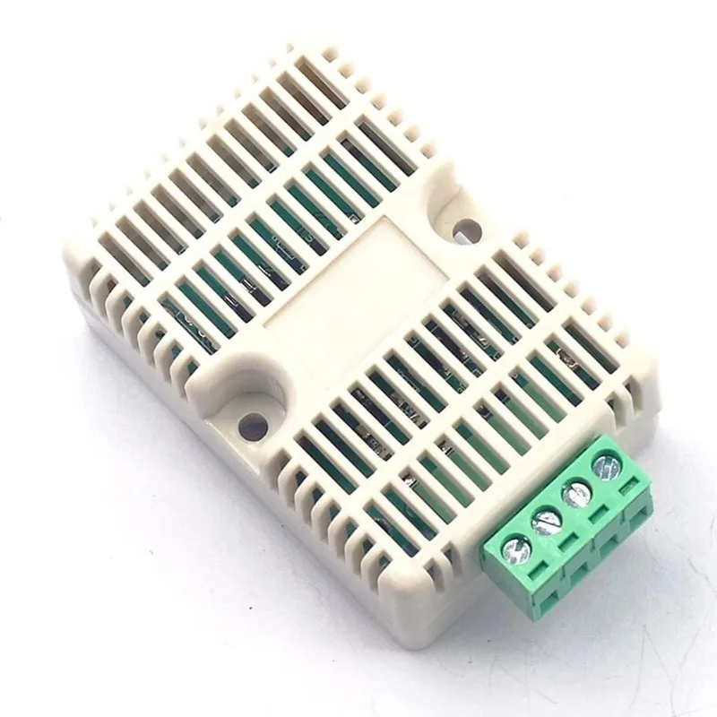Track Type Temperature and Humidity Sensor Industrial Grade RS485 Temperature and Humidity Transmitter DIN Rail Probe
