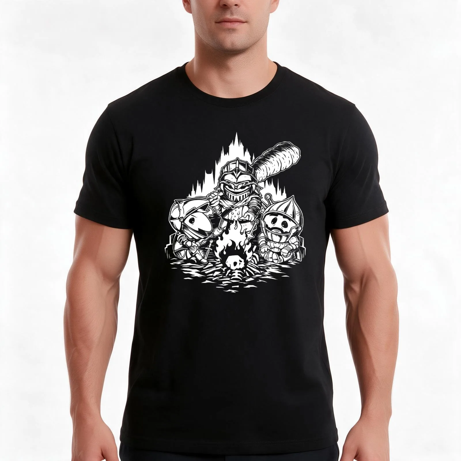 Oneyplays T-Shirt, Summer Casual Cotton Tee, Oversized Streetwear Tops, Vintage Graphic Print, Loose Fit Short Sleeve