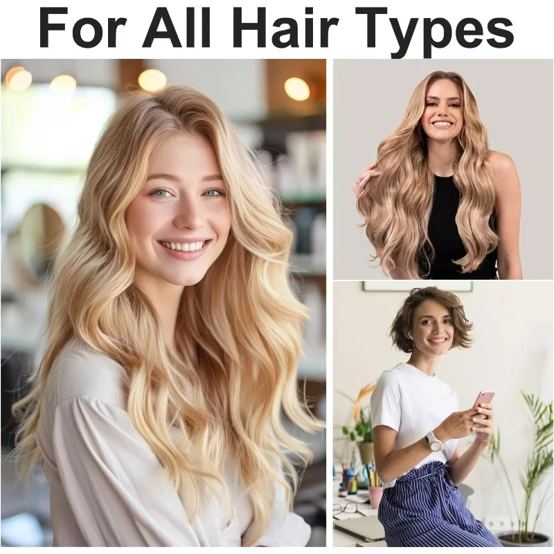 Heatless Curling Rod Headband Soft Hair Curler No Heat Hair Rollers Lazy Curls Sleeping Flexi Rods with Bonnet Styling Tools image 6