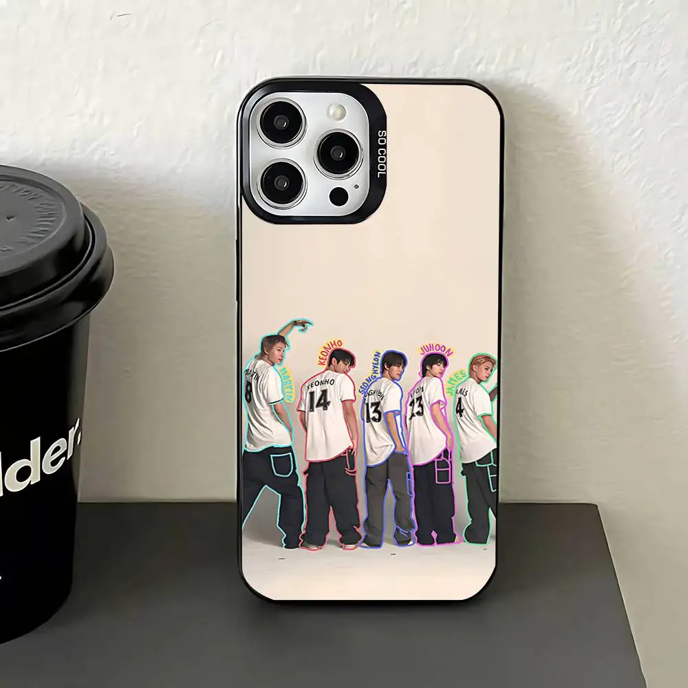 حافظة هاتف K-Kpop C-CORTIS GO لهاتف آيفون 17,16,15,14,13,12,11,Pro,Max,Plus,E,Air,غطاء بلاستيكي صغير