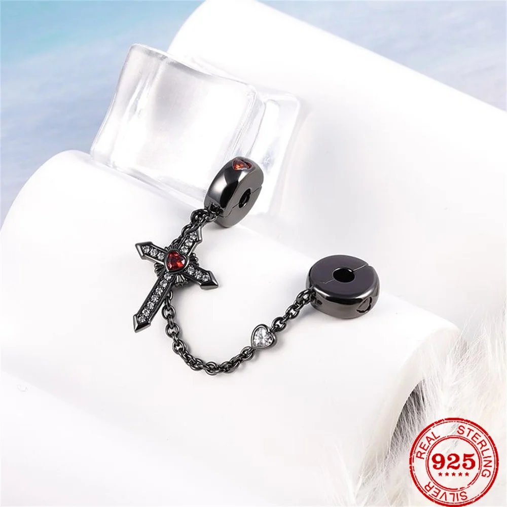 New Silver 925 Charms The demon glowing at night Horrible Charm beads Fit Original Pandora Charm Bracelet Jewelry for Women