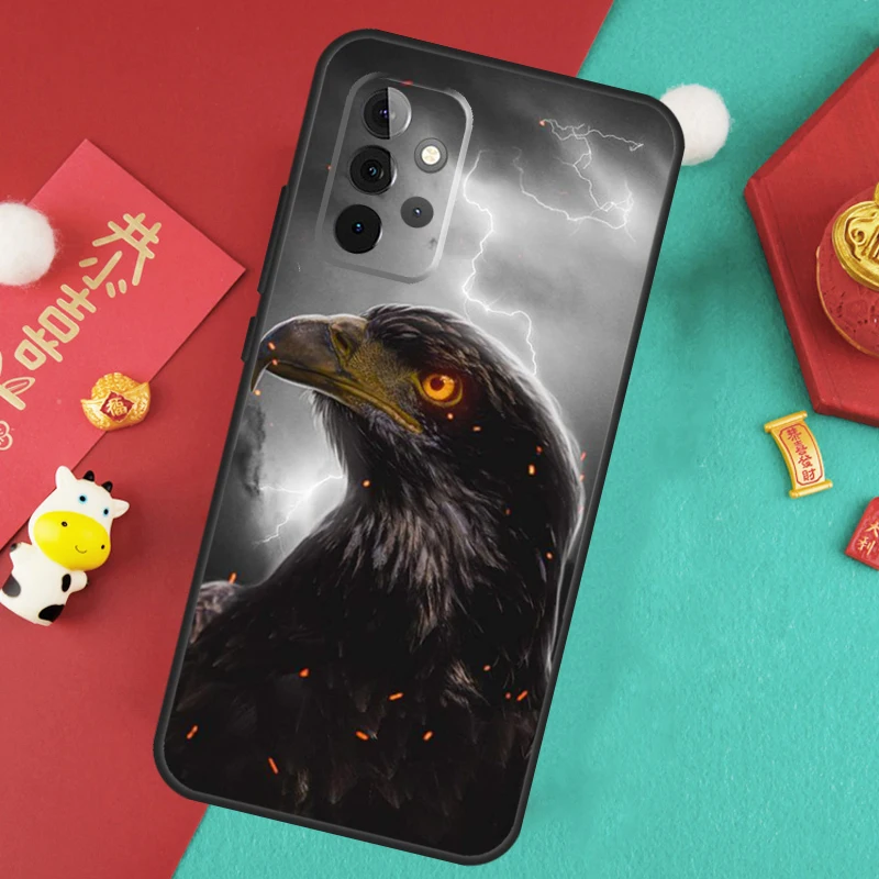 Eagle Hawk Bird Animal Case For Samsung Galaxy A13 A33 A53 A15 A25 A35 A55 A54 A34 A14 A71 A51 A12 A32 A52 Cover