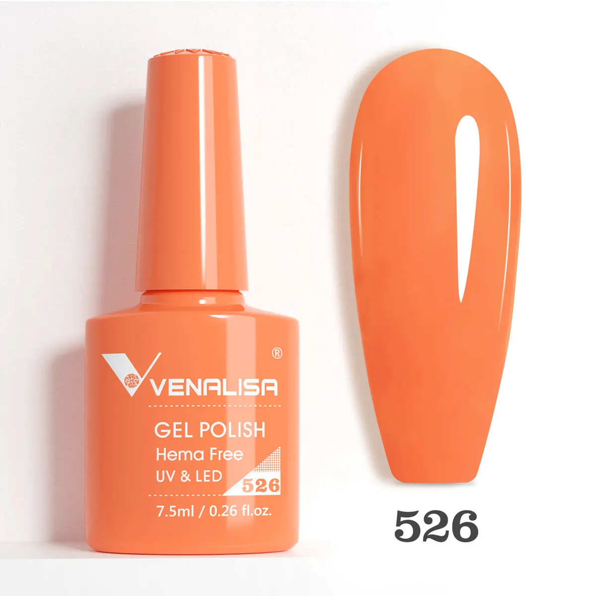 Venalisa 7,5ml HEMA-freier Nude Pink Nagelgel-Lack UV LED Maniküre Jelly Gel Nagellack zum Ablösen für perfektes Nagelfinish – Detail 31