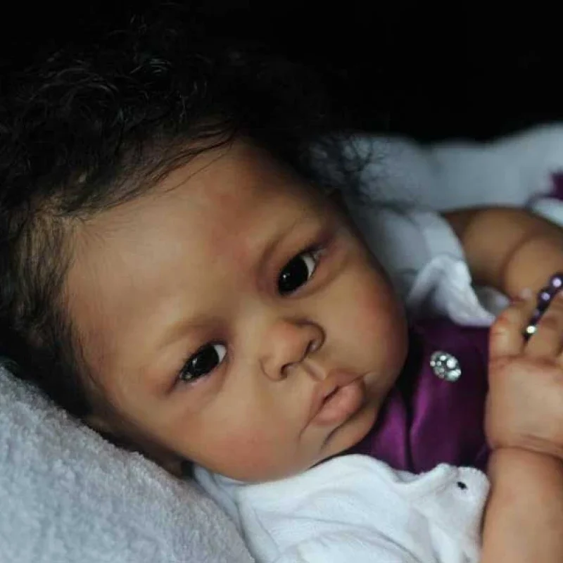 NPK 20'' High Quantity Reborn Doll Kit Eleanor Anne WaiLing Newborn Baby Blank Doll Parts Unfinished Unfinished Doll Kit Reborn