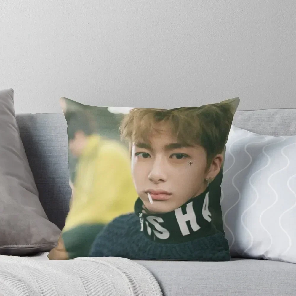 

hyungwon monstax guilty Throw Pillow Decorative Sofa Cushions Embroidered Cushion Cover Sofa Decorative Covers pillow