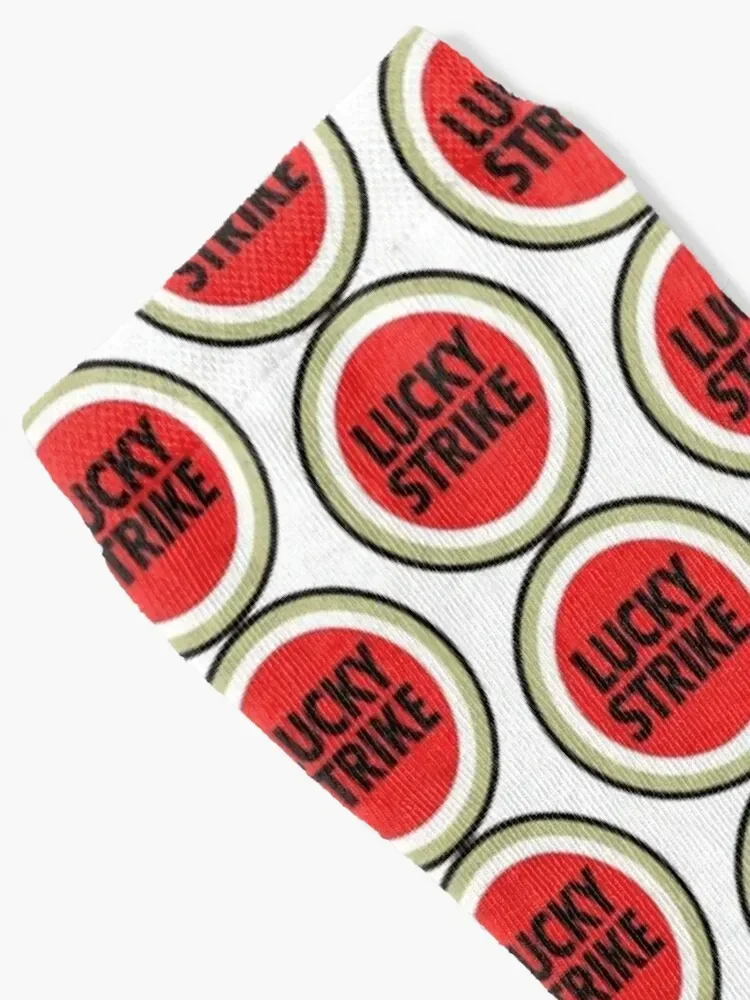 Lucky Strike Logo Socks cartoon custom kids Designer Man Socks Women's