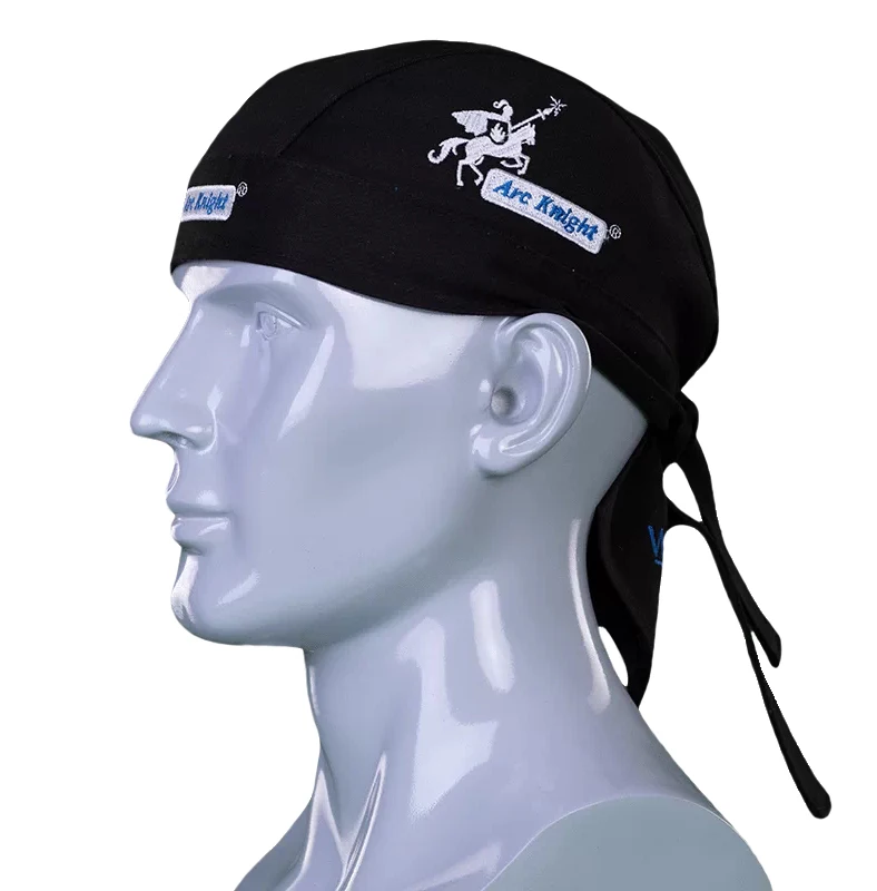 Flame Retardant Welding Scarf FR Cotton Welder Hats Washable Fire Proof Helmet  Arc Knight