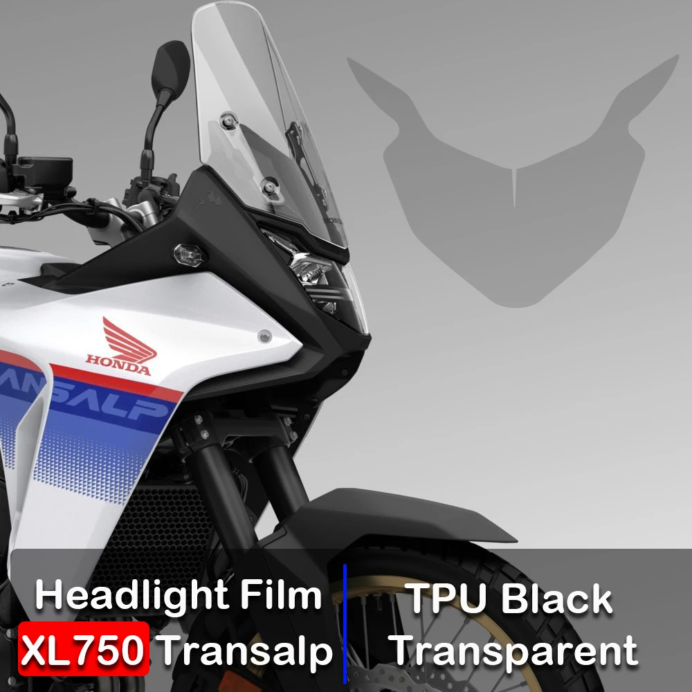 

XL750 Headlight Protection Motorcycle TPU Protective Film For Honda XL 750 Transalp 2023-2024 Anti-Scratch Invisible Protective