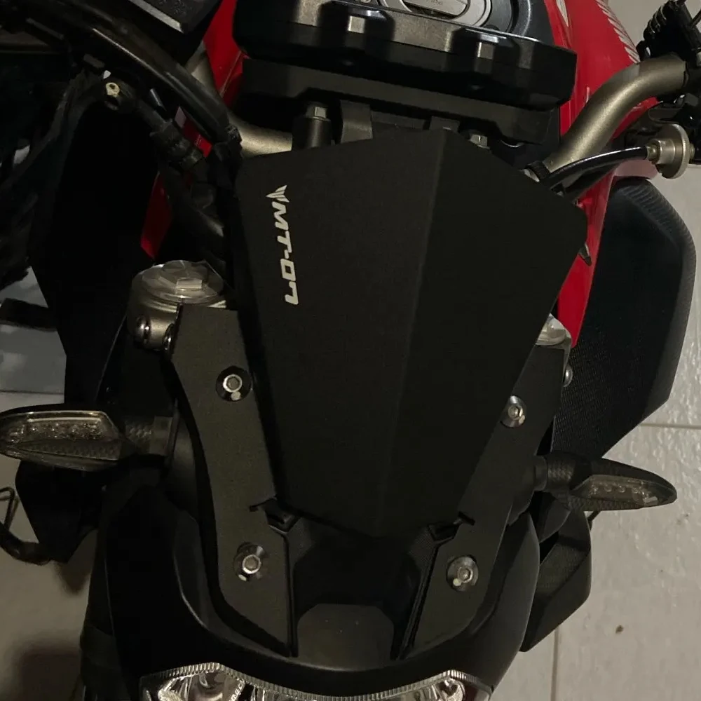 Windshield Windscreen For YAMAHA MT-07 MT07 MT 07 FZ-07 2013 2014 2015 2016 2017 Motorcycle Accessories Wind Deflector Fairing
