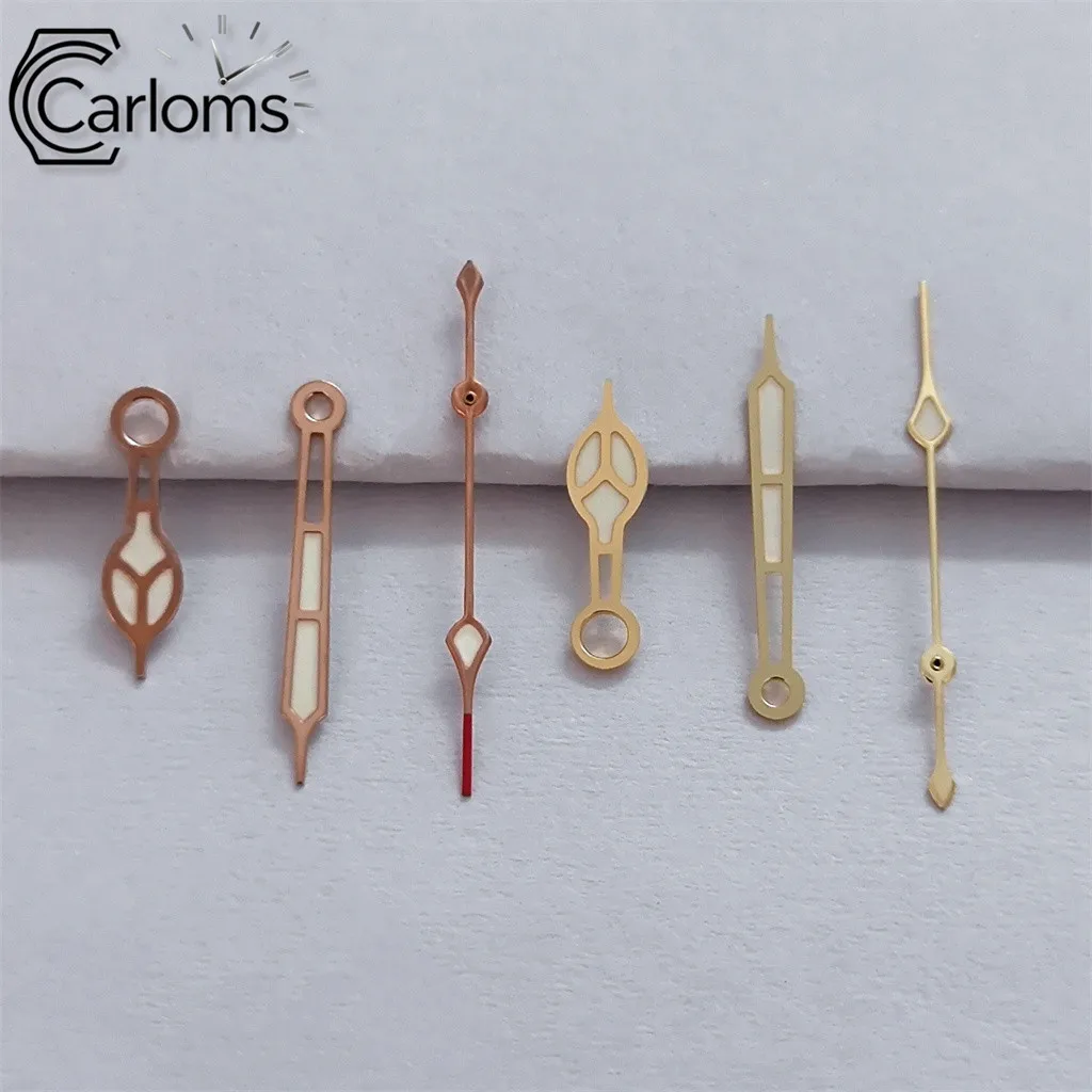 NH35 NH36 NH38 7S26 7S36 4R35 4R36 Uhrzeiger Silber Gold Roségold Schwarz Grün Zeiger Grün Leuchtend Hochwertige Uhrenteile – Detail 4