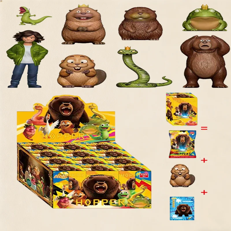 Hoppers Anime Mystery Box - Modellino PVC a Sorpresa di Alta Qualità, Stile Casuale, Personaggio Cartone Animato, Collezione Blind Box