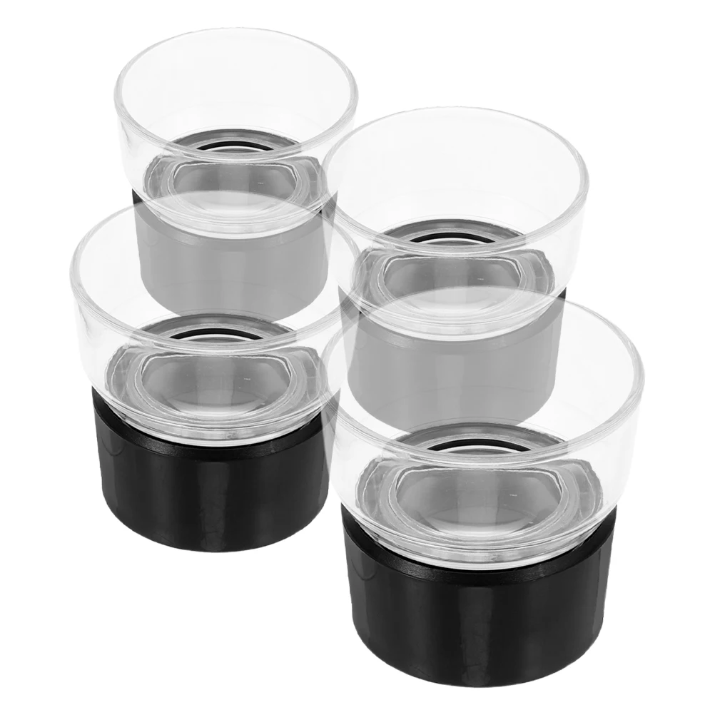 

4pcs Jewelry Magnifying Glass High Precision 10X Cylindrical Lens Portable Compact Loupe for Travel Inspection jewelry lens