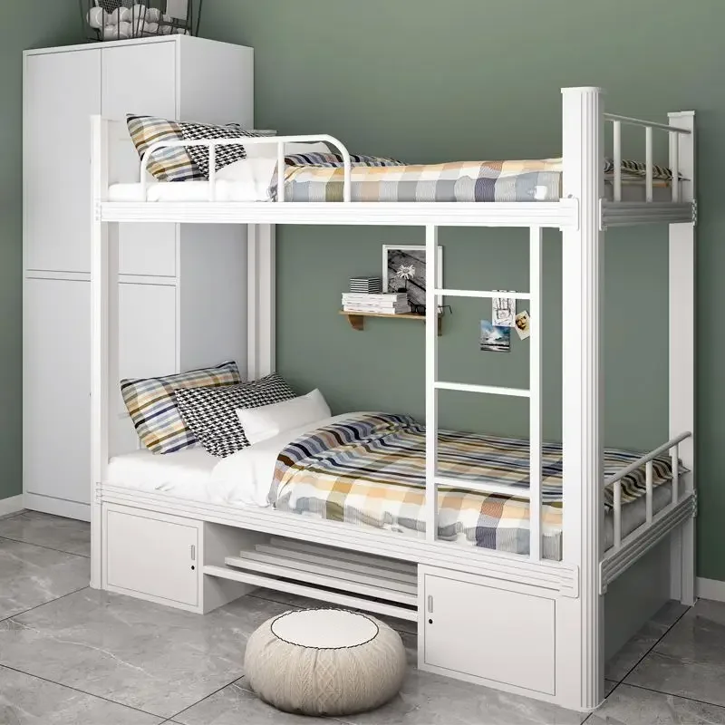 

Bunk Beds Commercial Steel Bed Double Decker Bed for Adults and Students Litera Para Adultos