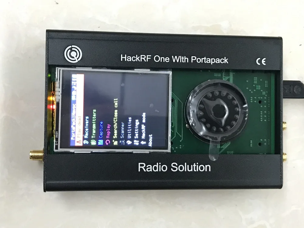 Latest Version PORTAPACK + HACKRF ONE 1MHz to 6GHz SDR + Metal Case + 0.5ppm TXCO +  Mayhem Firmware Programmed + Touch LCD