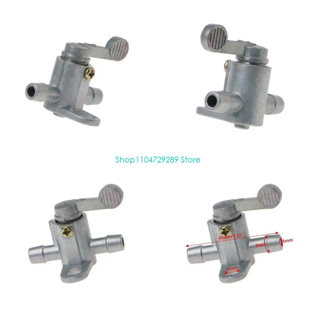 

D8KE 8mm 5/16" Inline Motorcycle for Tank Tap On/Off Pectcok For Dirt Bike Alumi