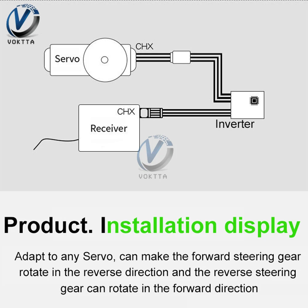 4-6 V/3.6-24V Servo Control Board Mini Universal Motor Control Module Servo Steering Gear Reverser Servo Inverter Signal