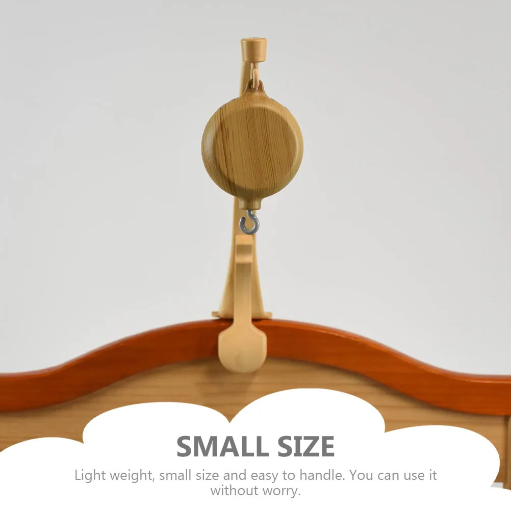 سرير بيبي جرس موسيقي معلق لعبة سرير كهربائي ملحق للرضع النوم المعونة الحضانة الديكور المهد هدية #5