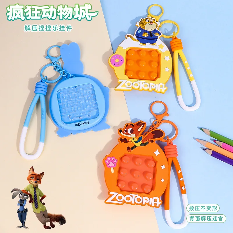 

Мягкий плюшевый брелок Disney Zootopia: игрушка-антистресс, милый аксессуар для рюкзака, портативный подарок для детей и взрослых, сувенир для вечеринок