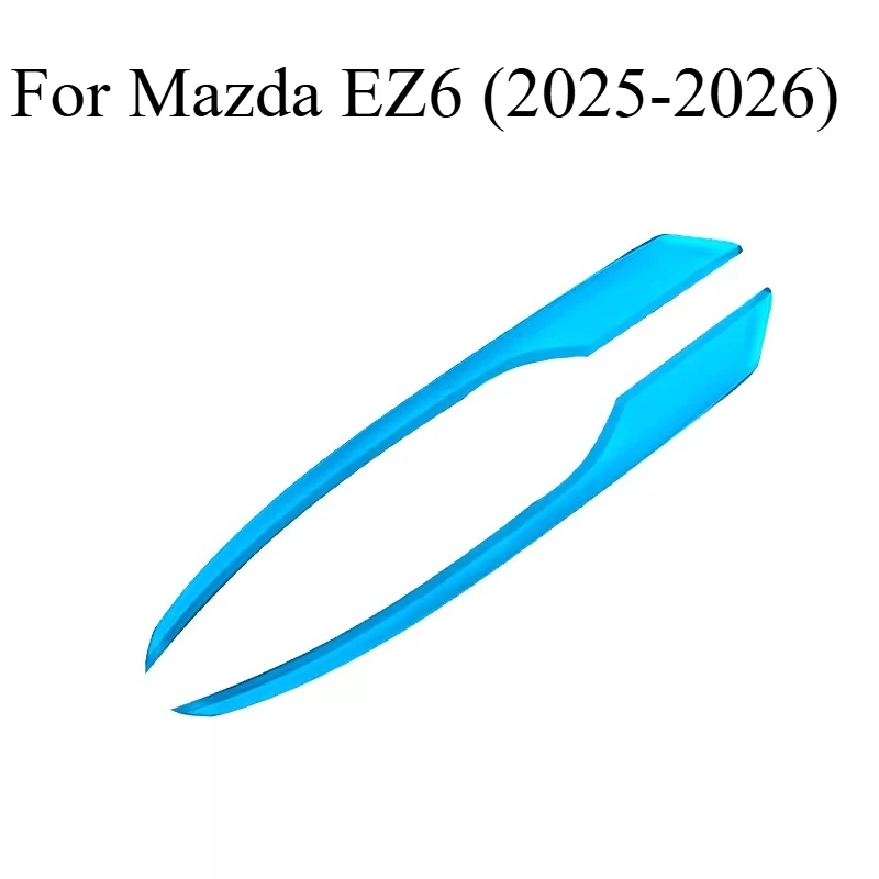 

Для Mazda EZ6 (2025-2026) Защитная декоративная пленка для фар и дневных ходовых огней с изменением цвета, антицарапийная