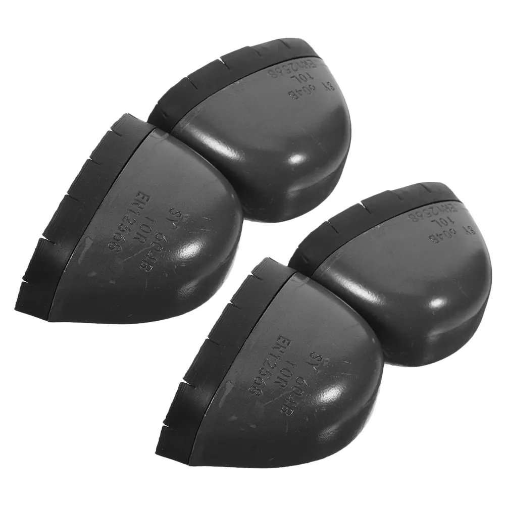 2 أزواج قبعات أمان لأصابع القدم إدراج للرجال النساء أحذية العمل حماية العمل مكافحة سحق ثقب برهان أغطية الحذاء