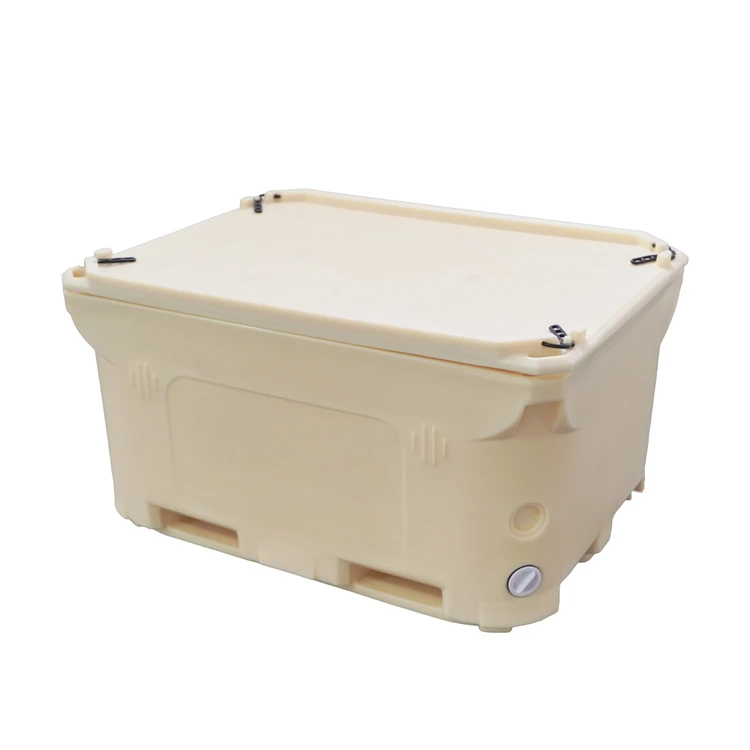 

For 1000 Litres Rotomolded Plastic Insulated Storage Box Bins Live Fish Transportation Container Large Fish Tubs