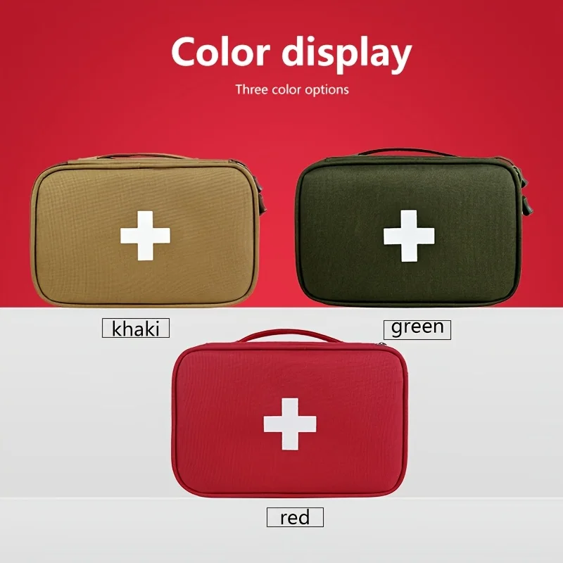 مجموعة الإسعافات الأولية - مجموعة الإسعافات الأولية الطبية الاحترافية للمنزل والمكتب والسيارة والسفر والخارج والتخييم والمشي لمسافات طويلة