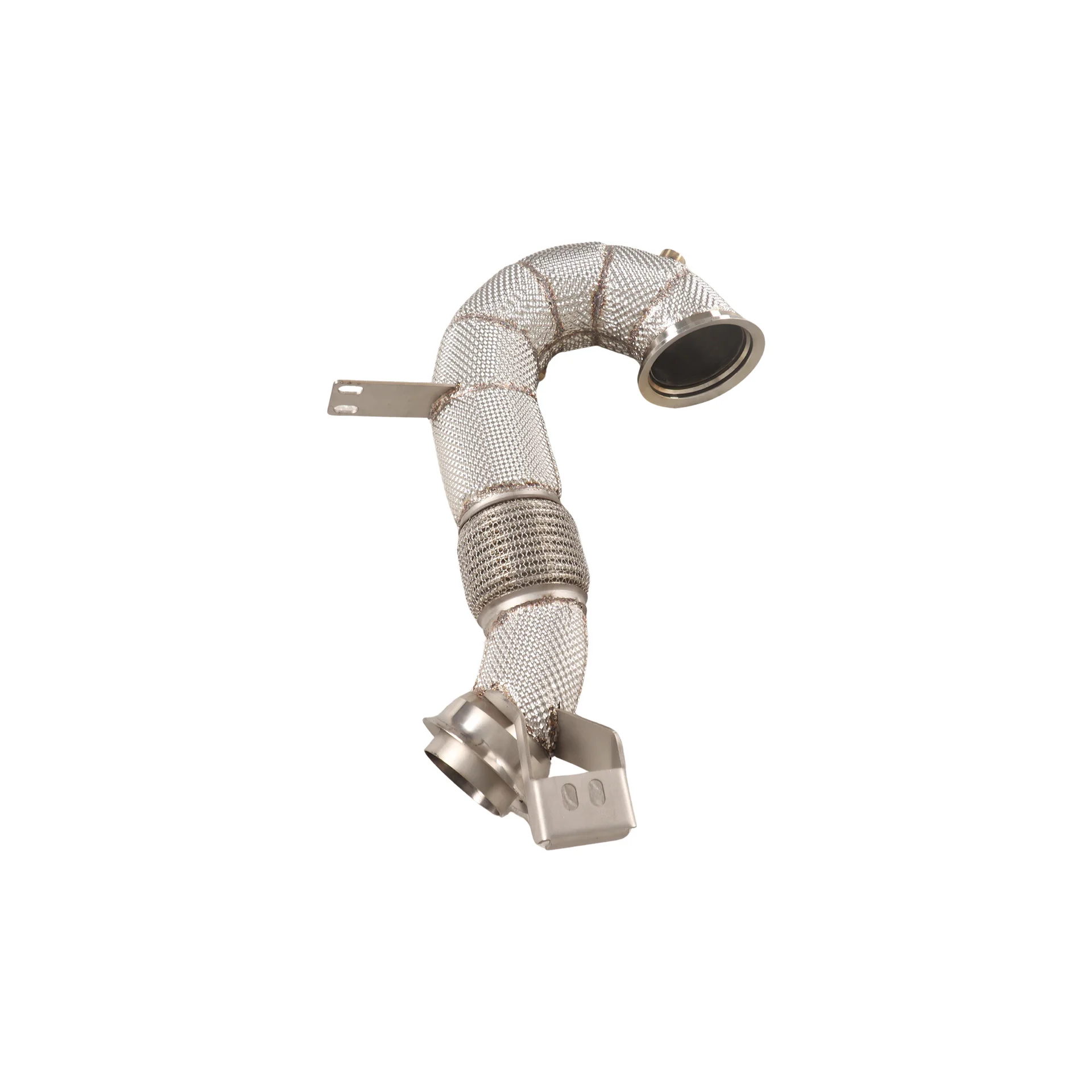 

YT SS304 Downpipe Exhaust Header Heat Insulated Straight-Through for Mercedes-Benz M256 GT50/GT53/GLE53/E53/E450 3.0T Vehicles