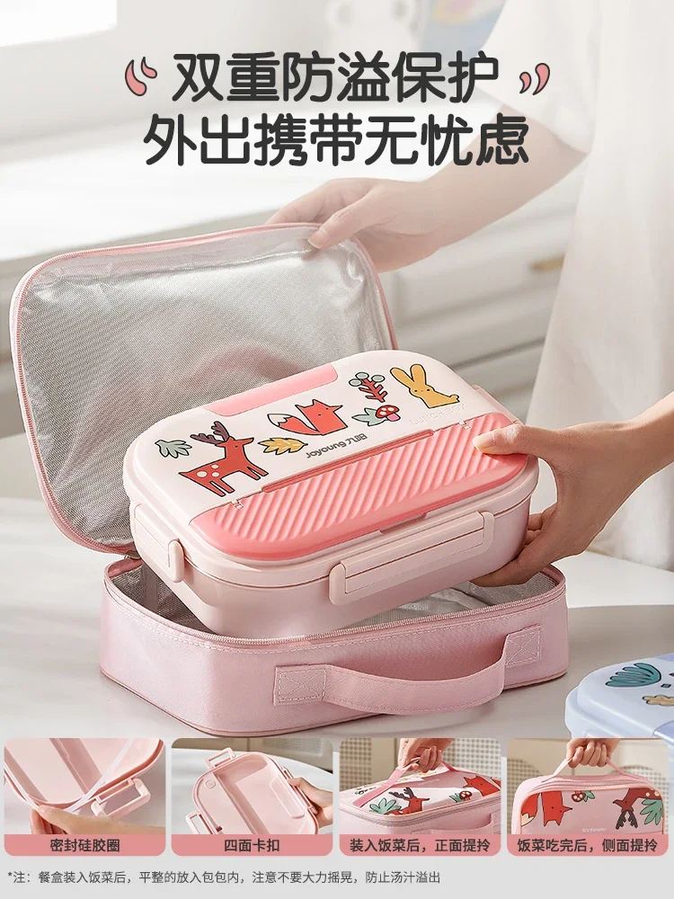 Portapranzo elettrico in acciaio inossidabile per impiegati con isolamento termico e portaprimi per studenti Portapranzo in acciaio inossidabile