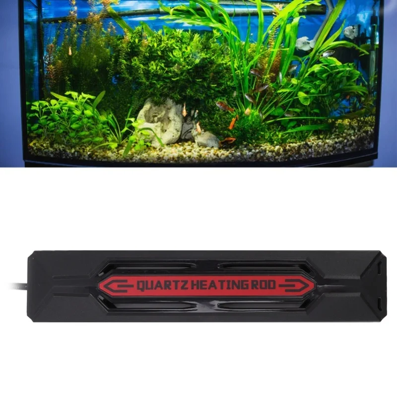

Aquarium Heater Quartz Glass Explosion Proof Energy Saving Constant Temp Fish Tank Heating Rod With LED Controller 1200W