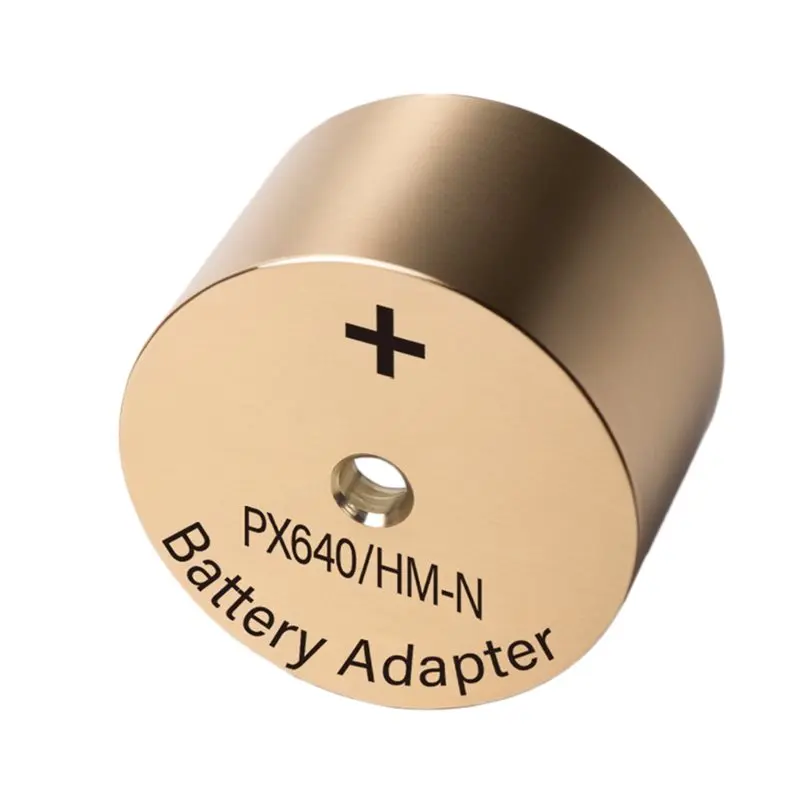 

[NEW!CCDD】 HM-N For Film Cameras Copper Battery Converter Adapter For PX640 Battery Converter Adapter