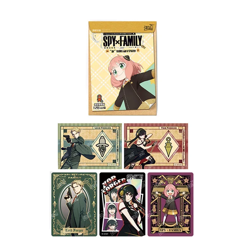 Genuine KAYOU Spy Family Collection Cards Ssr Ur Bao Xiao Ania Lloyd Collection Card Anime Peripheral Card Gift Transaction Card