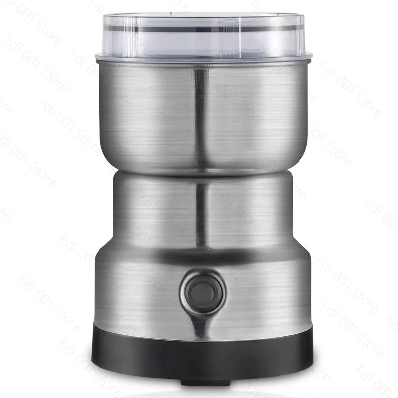 Bean Grinder Electric Dry Grinder Household Grinding Cup Portable Powder Machine Stainless Steel Coffee