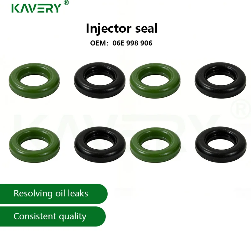 

For 4Set 6Set 06E998906 06E 998 906 Fuel Injector Repair Seal Kit For Q7 A6 A8 S5 A5 S4 Quattro 3.0L 2012-2019 06e998906