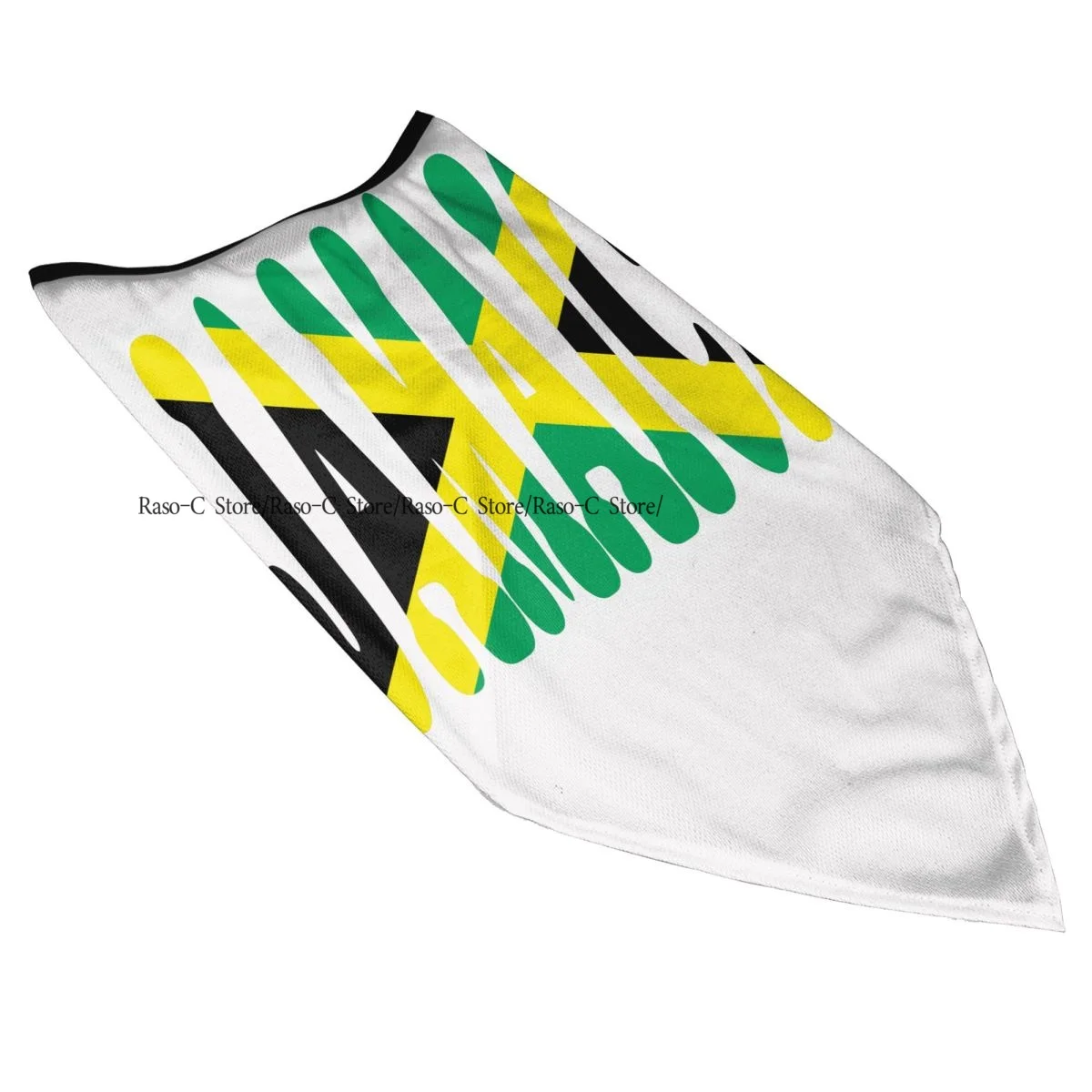 Windproof Dust Face Mask JAMAICA Flag Breathable Ice Silk Neck Cover Balaclava Bandana Scarf Wrap