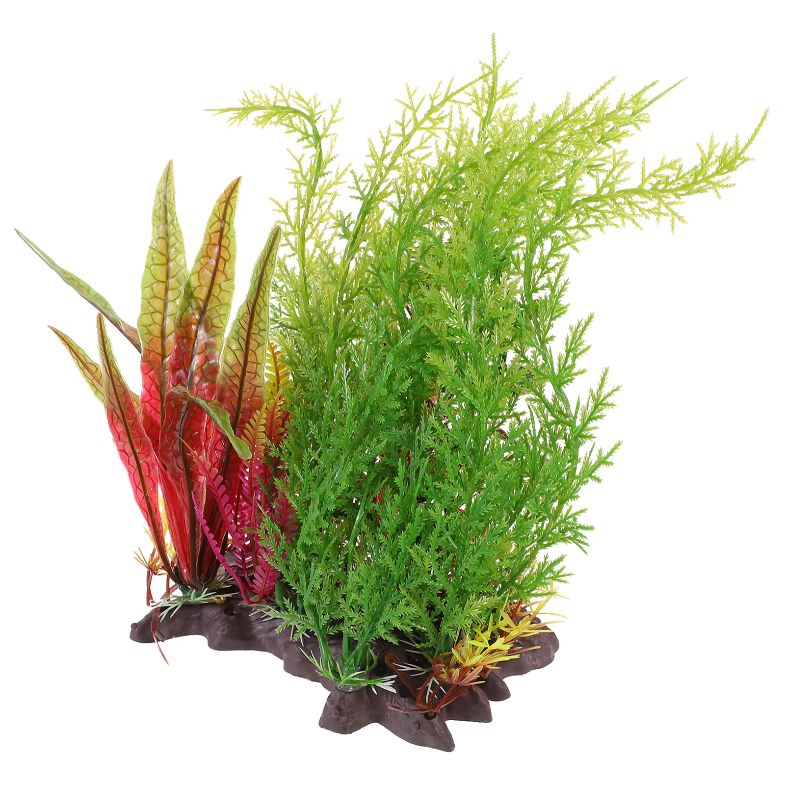 

Realistic Fake Aquatic Plants For Aquarium Decoration Fish Tank Landscaping Artificial Plants Plastic Fish Tank Accessories