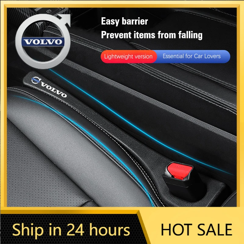 

Steering Covers 2pcs Car Seat Gap Strips Chair Interval Filling Pad Accessories For Volvo Xc60 Xc90 V40 V60 S60 V50 V90 S80 C40