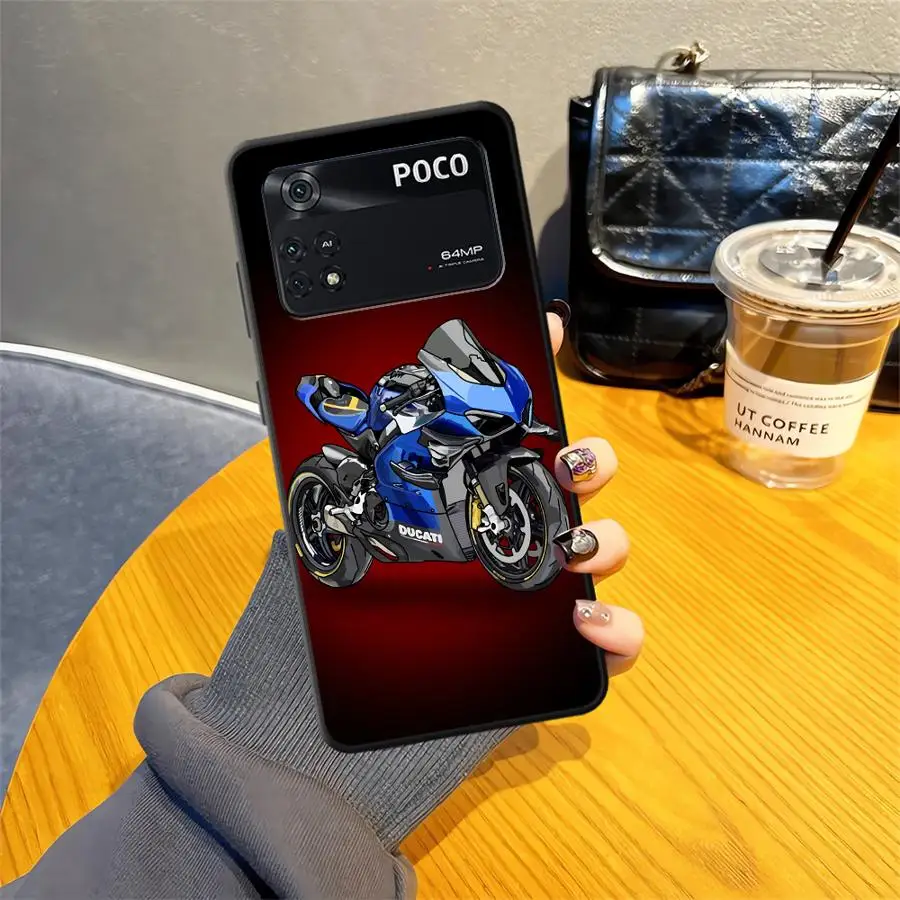 حافظة رائعة DD-ucatieS-Is لهاتف Xiaomi Poco C40 C71 C50 C75 F1 F3 M5 C61 X3 X4 X5 X7 Pro M3 M4 M7 Pro غطاء هاتف ناعم أسود