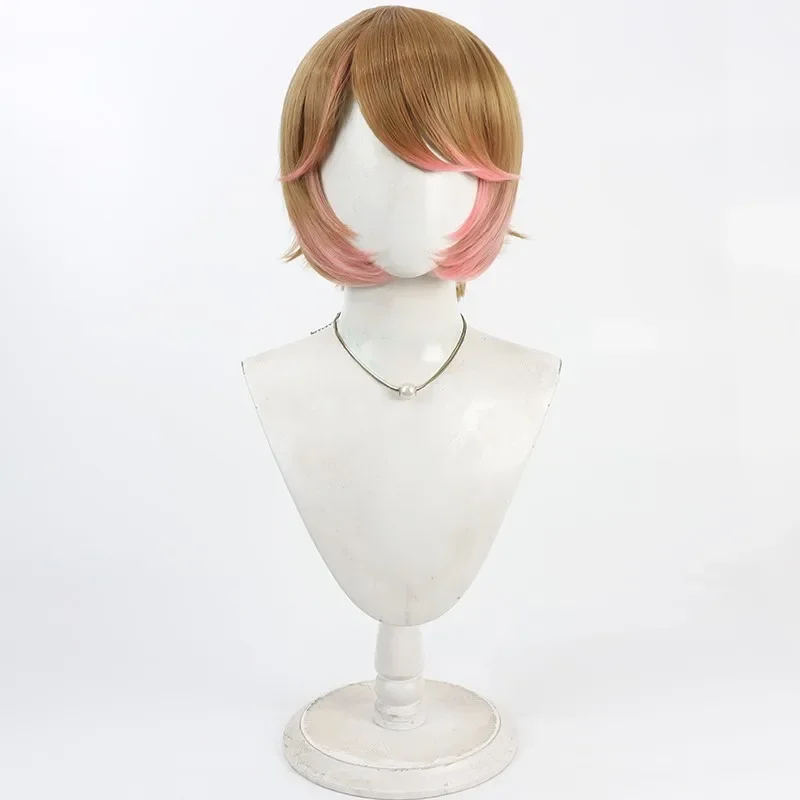 Identity V BLK Team Mechanic Tracy Sally Cosplay Wig Anime Game Roleplay Party Costume Prop Synthetic Hair Heat Resistant Fiber